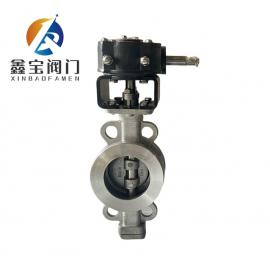 不鏽鋼蝸輪傳動對夾式蝶閥