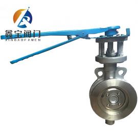 手柄對夾不鏽鋼蝶閥