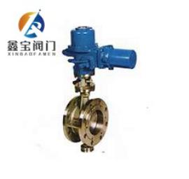 D943H電動法蘭式硬密封蝶閥